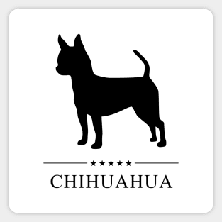 Chihuahua Black Silhouette Sticker